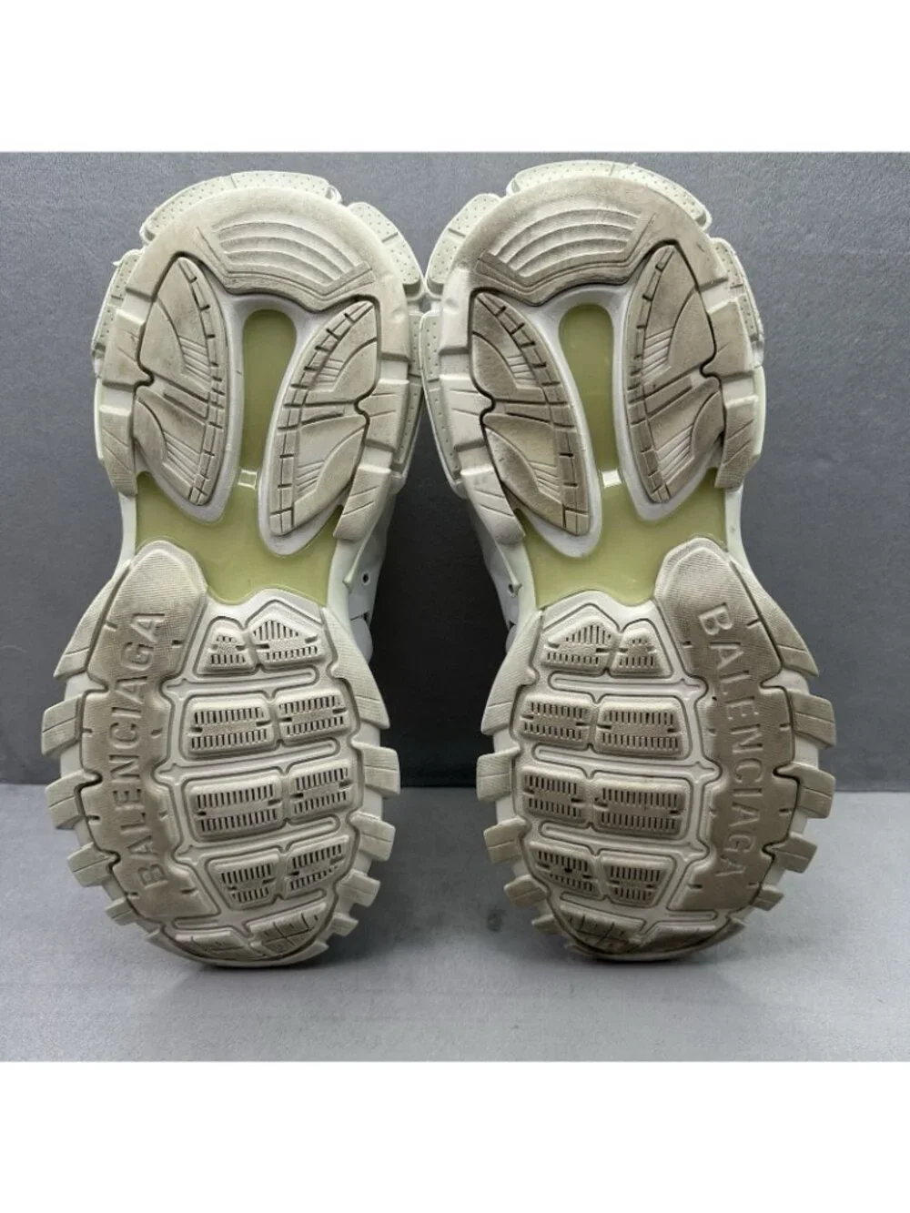 Balenciaga Track Mens Size 11 (EU 44) Shoes White Athletic Lace-Up Sneakers - Picture 7 of 9